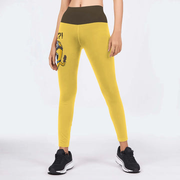Despicable Me Minion Whaaa Leggings