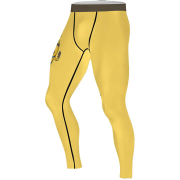 Despicable Me Minion Whaaa Men's Compression Leggings