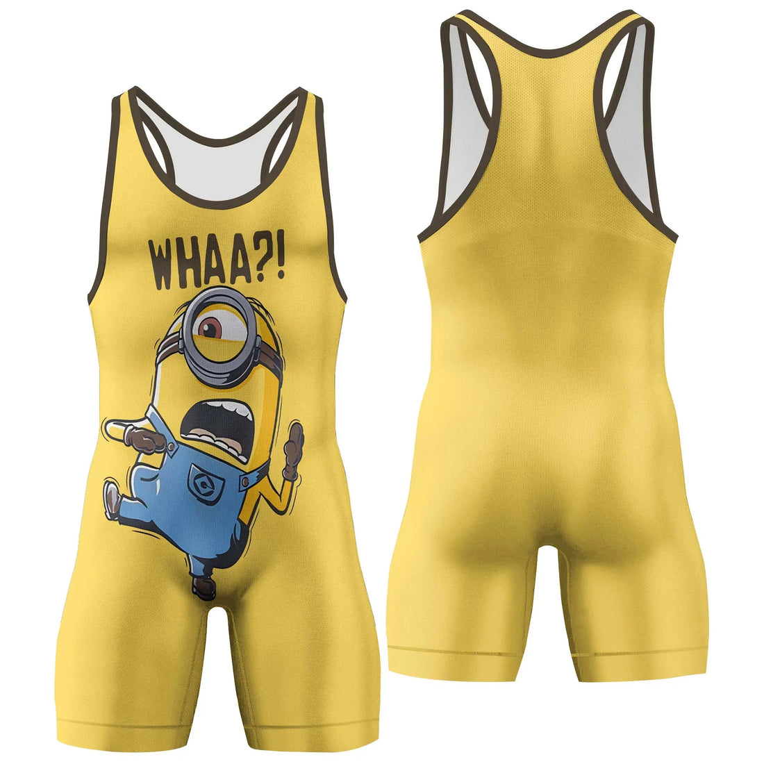 Despicable Me Minion Whaaa Wrestling Singlet