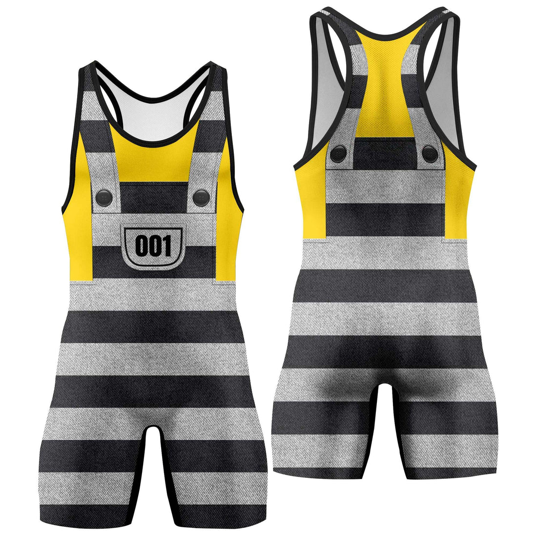 Despicable Me Prison Minion Wrestling Singlet