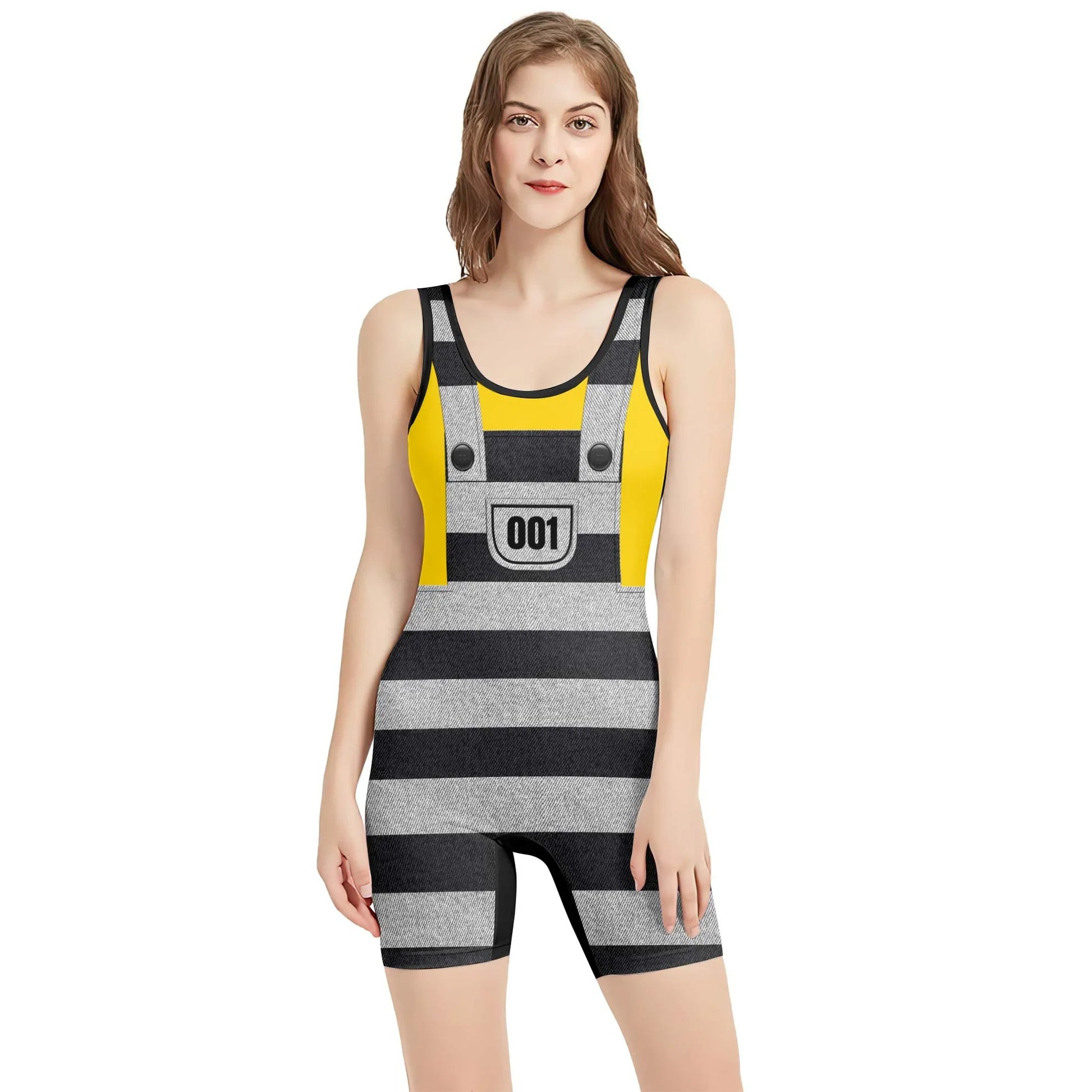 Despicable Me Prison Minion Wrestling Singlet