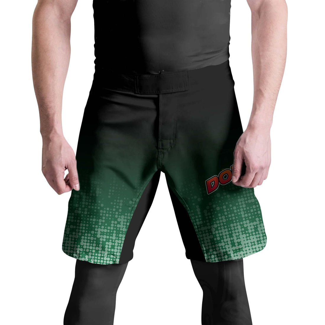 Dominica Halftone Fight Shorts