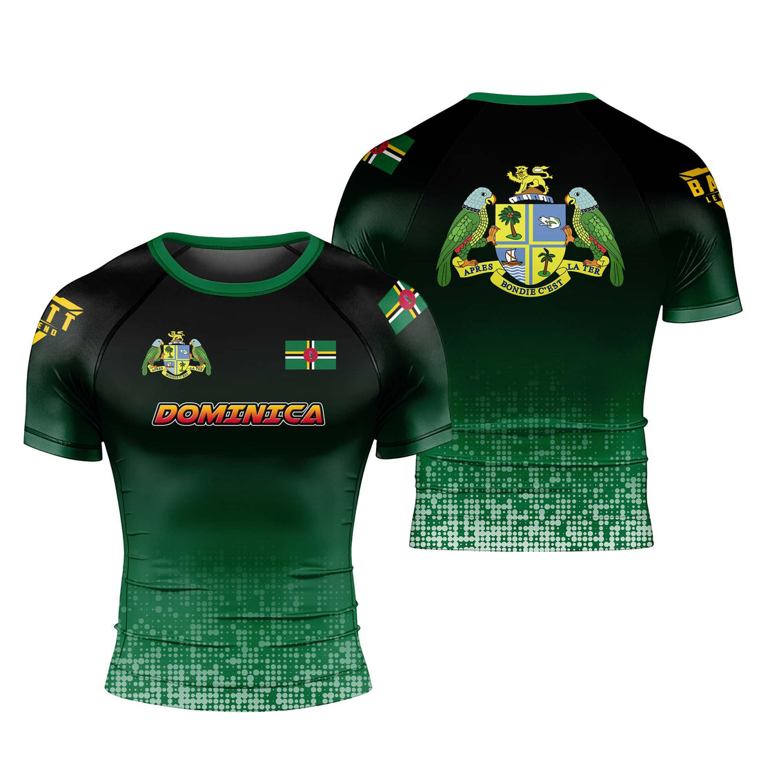 Dominica Halftone Rash Guard