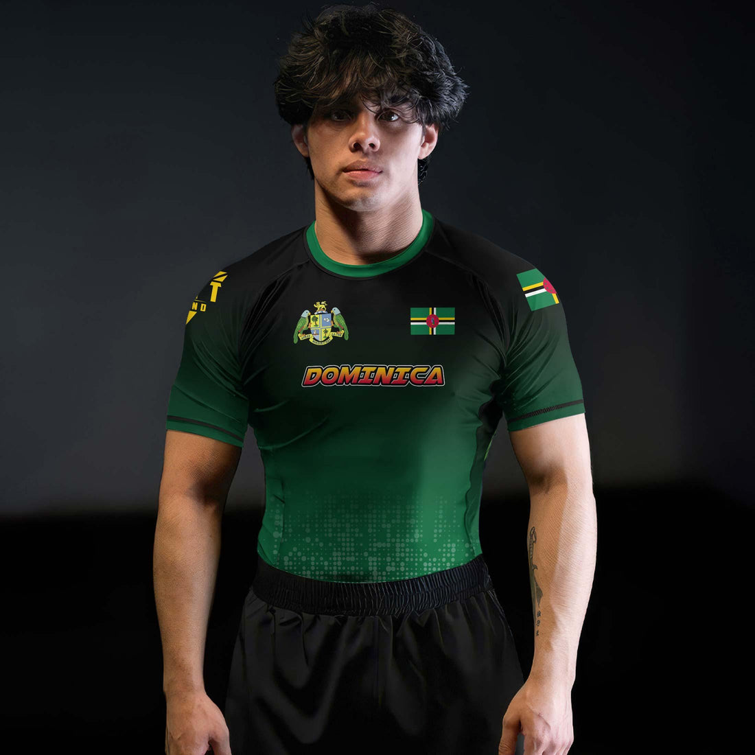 Dominica Halftone Rash Guard