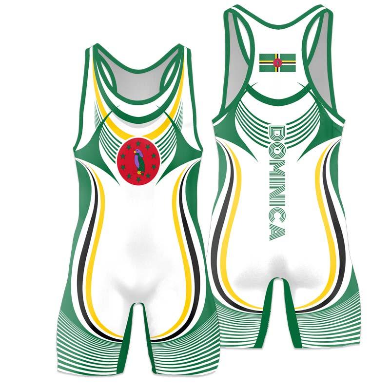 Dominica Olympic Wrestling Singlet