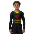 Dominica Skull Fighter Kids Rash Guard