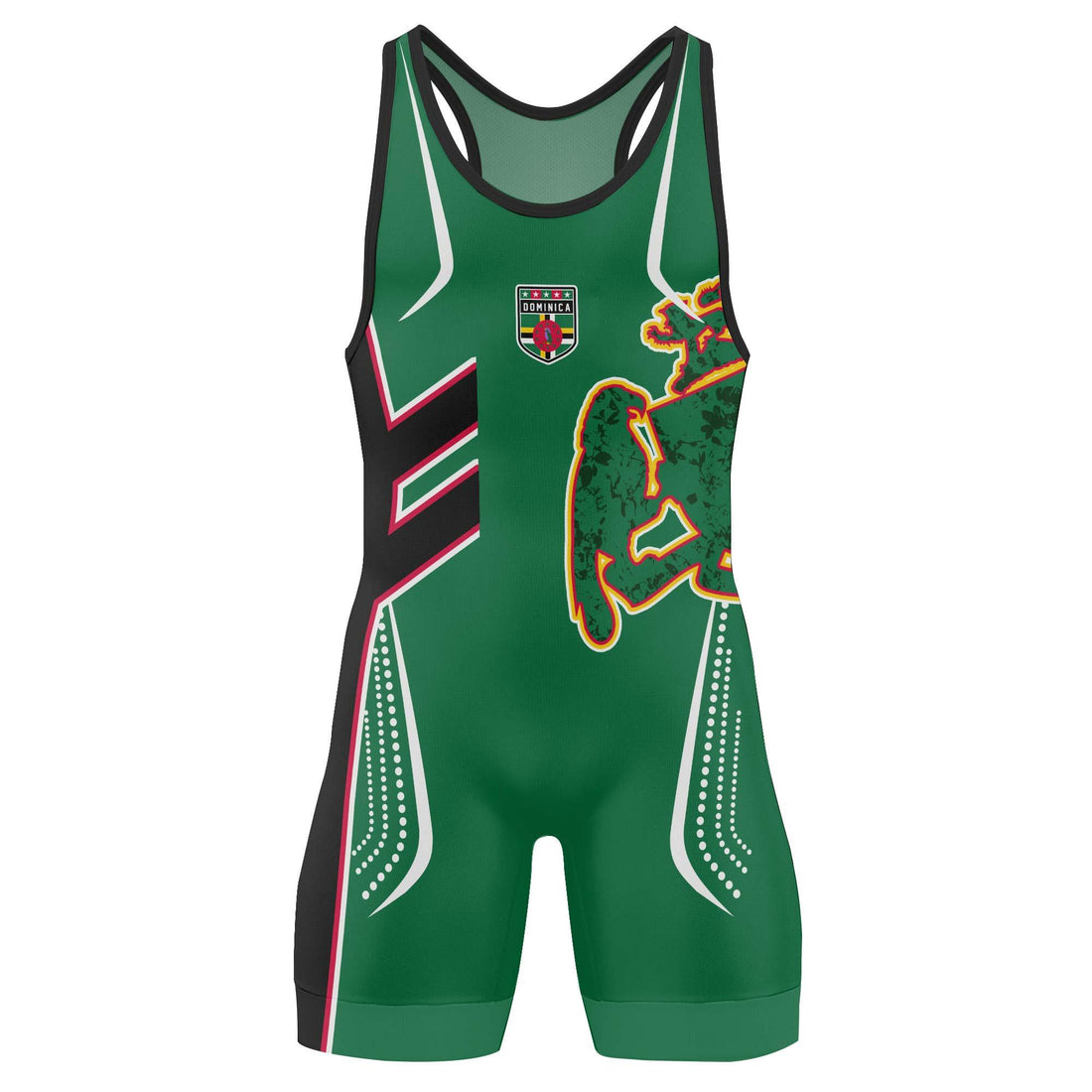 Dominica Sublimated Wrestling Singlet