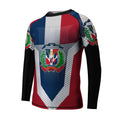Dominican Republic Symbol Kids Rash Guard