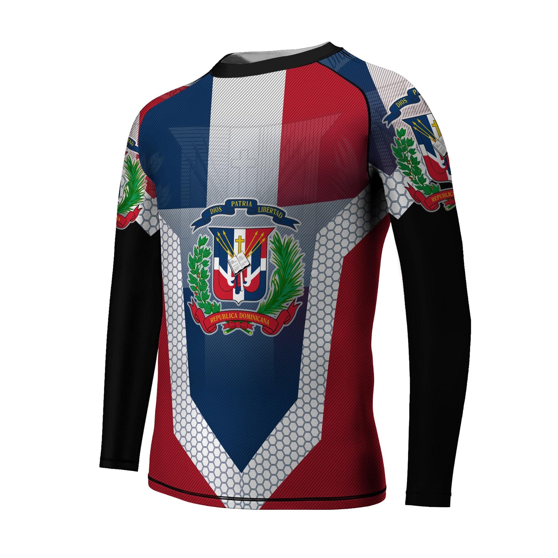 Dominican Republic Symbol Kids Rash Guard