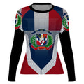 Dominican Republic Symbol Rash Guard