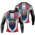 Dominican Republic Symbol Rash Guard