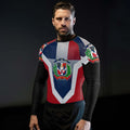 Dominican Republic Symbol Rash Guard