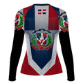 Dominican Republic Symbol Rash Guard