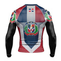 Dominican Republic Symbol Rash Guard
