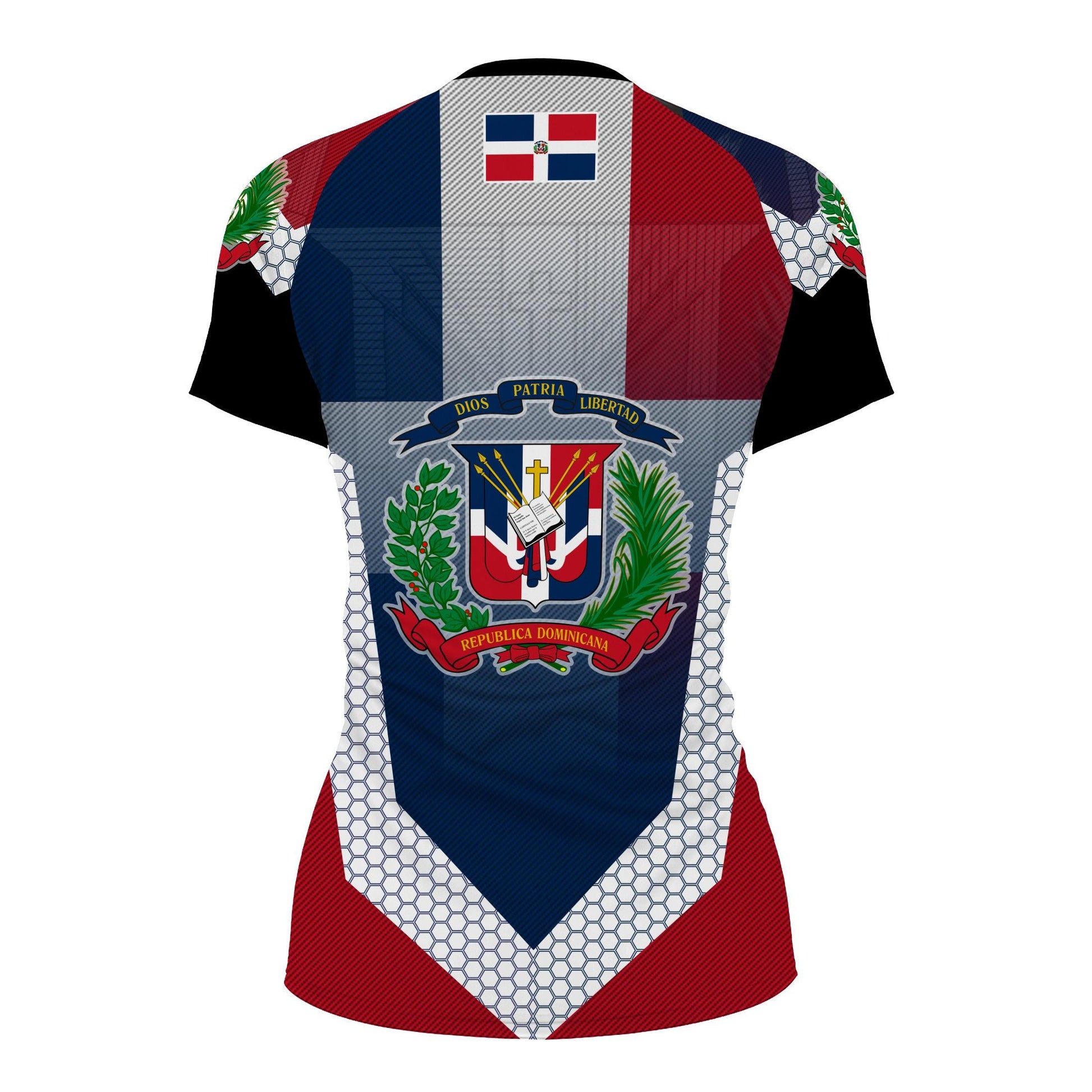 Dominican Republic Symbol Rash Guard