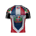 Dominican Republic Symbol Rash Guard