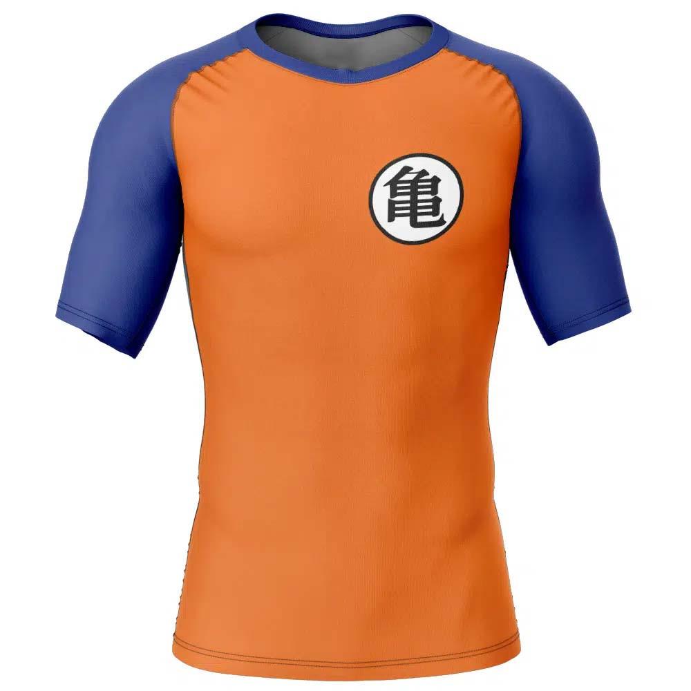 Dragon Ball Goku Suit Short Sleeve Rash Guard