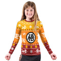 Dragonball Christmas Kids Rash Guard