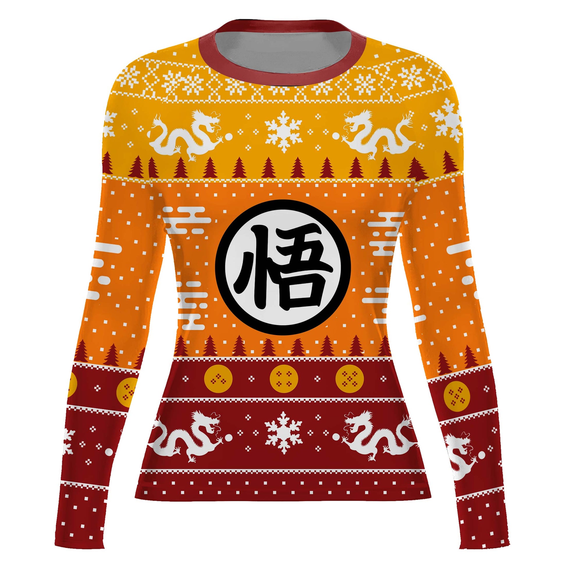 Dragonball Christmas Rash Guard