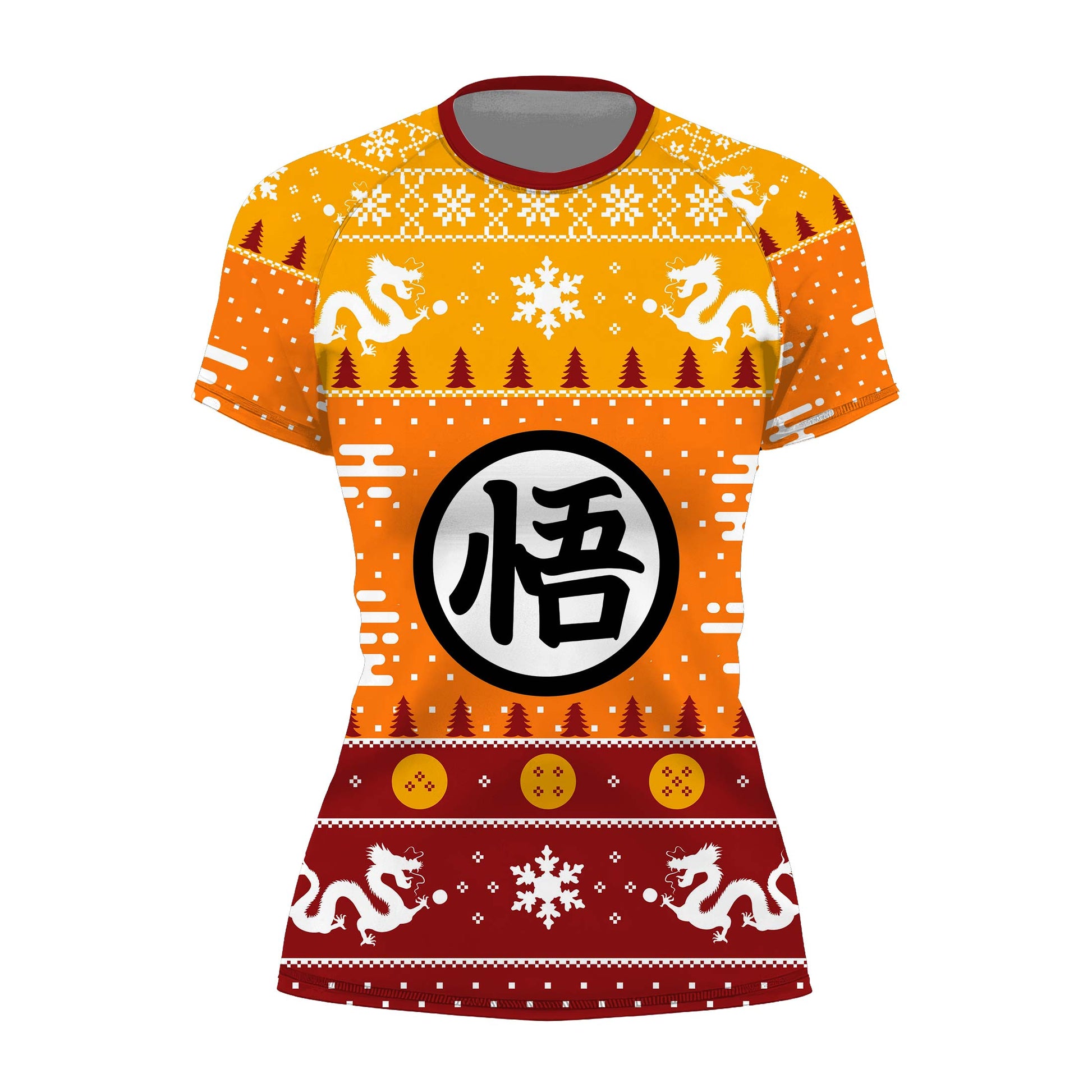 Dragonball Christmas Rash Guard