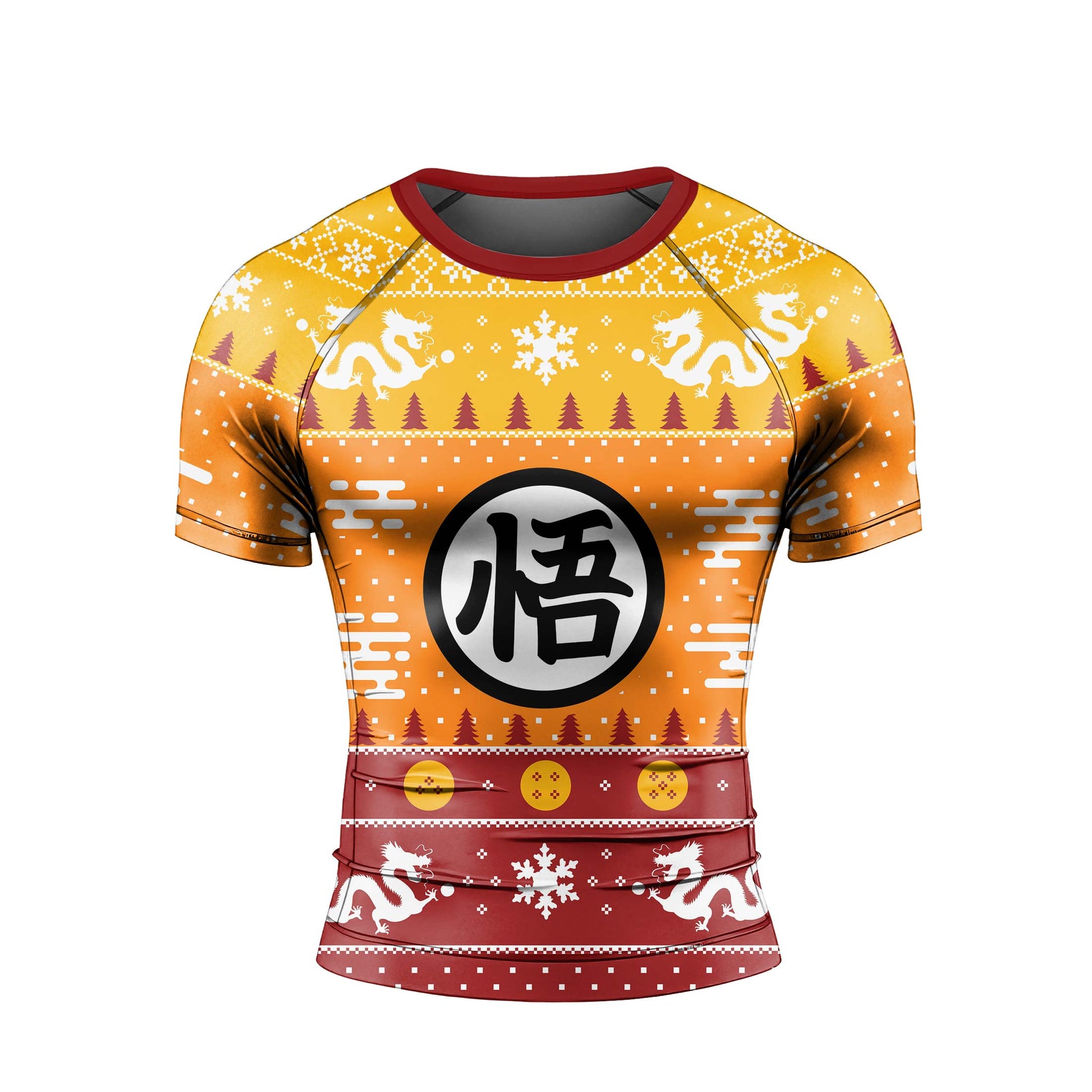 Dragonball Christmas Rash Guard