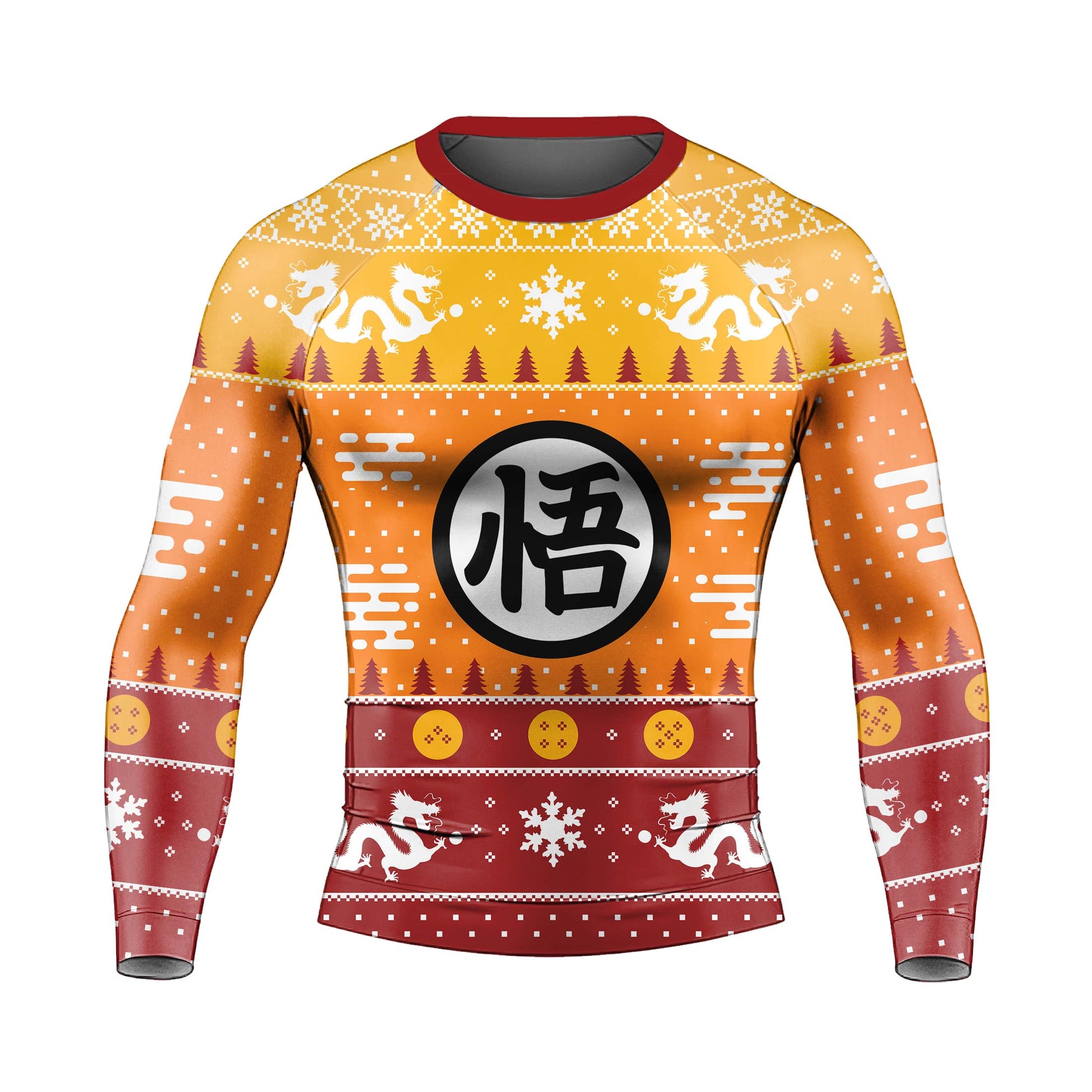 Dragonball Christmas Rash Guard