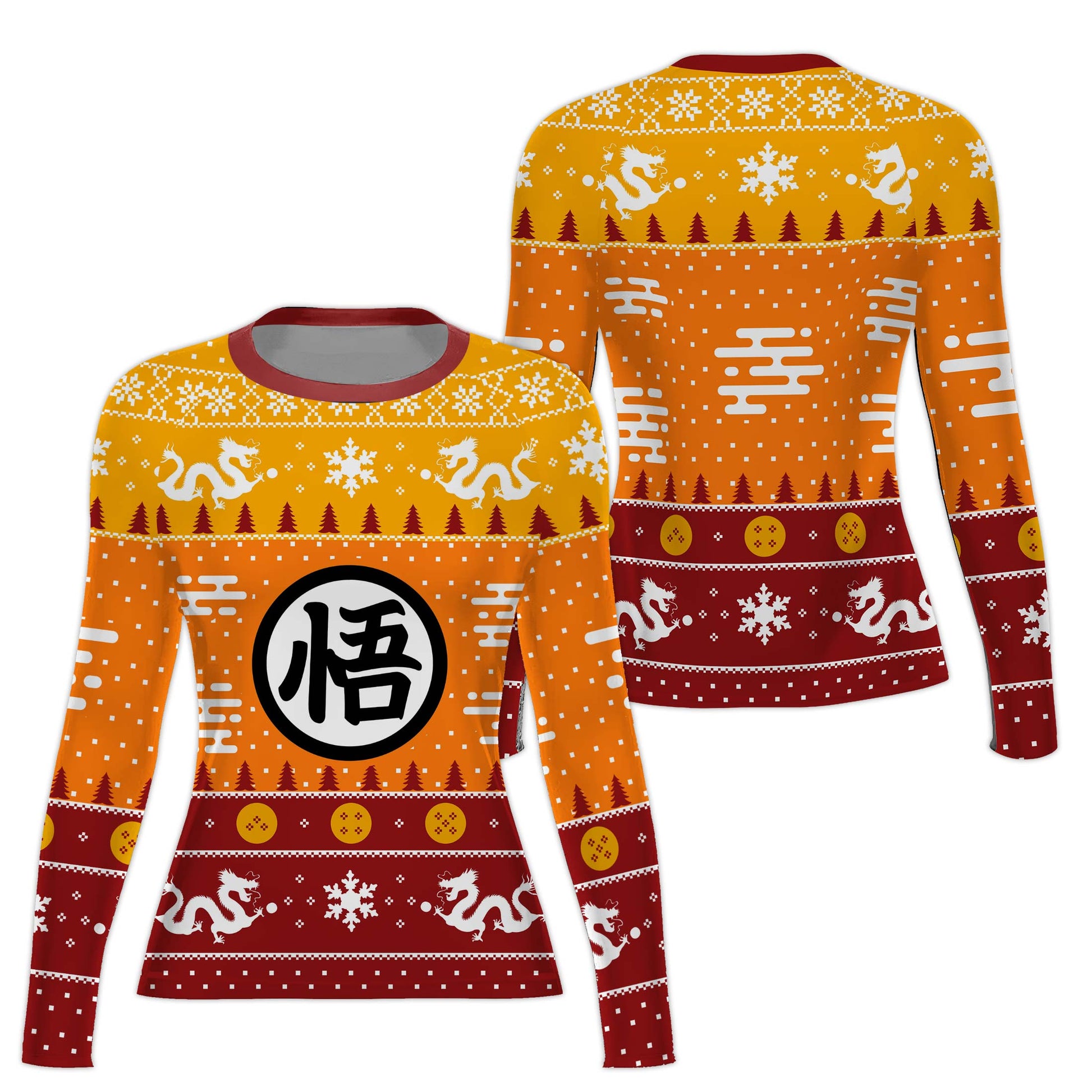 Dragonball Christmas Rash Guard