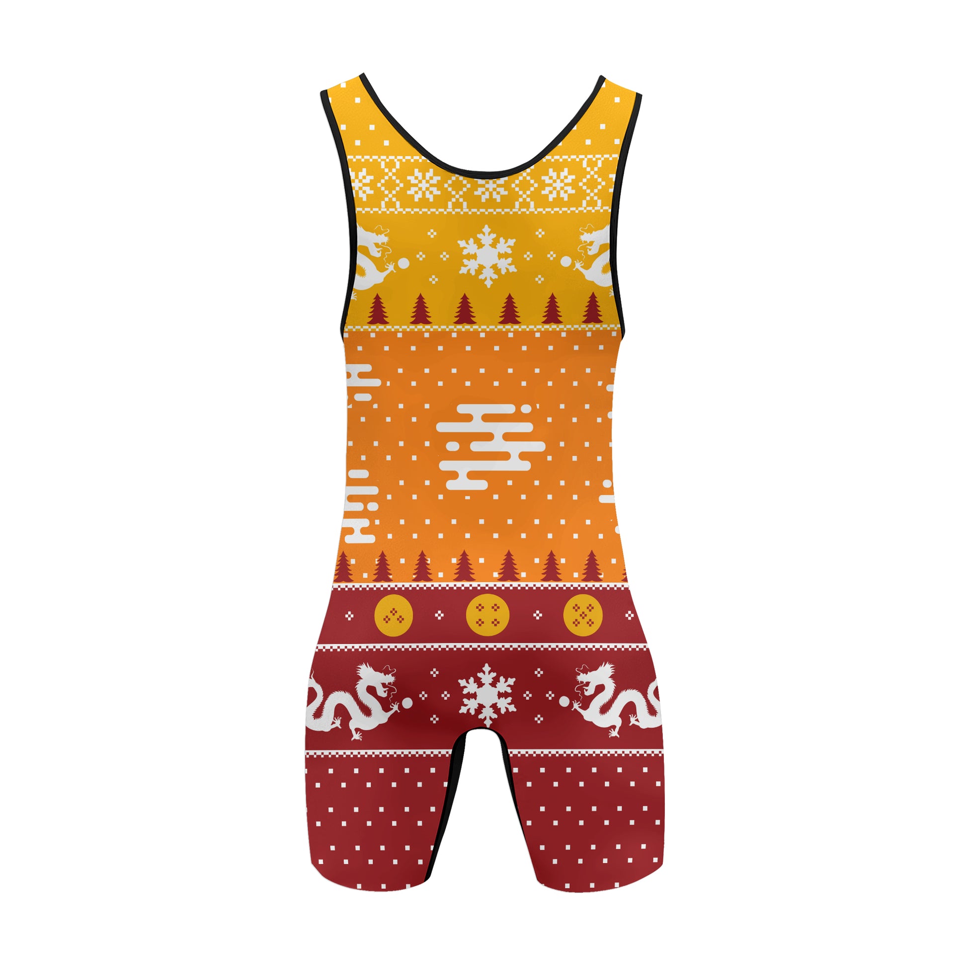 Dragonball Christmas Wrestling Singlet