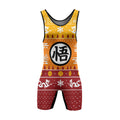 Dragonball Christmas Wrestling Singlet