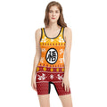 Dragonball Christmas Wrestling Singlet