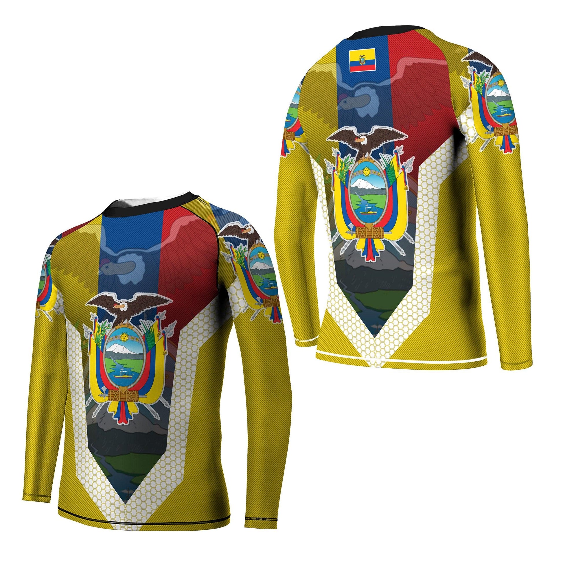 Ecuador Symbol Kids Rash Guard