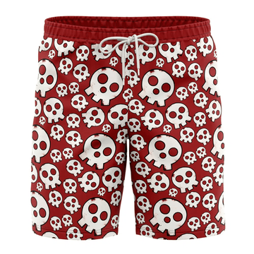 Fire Force Skull Swim Trunks