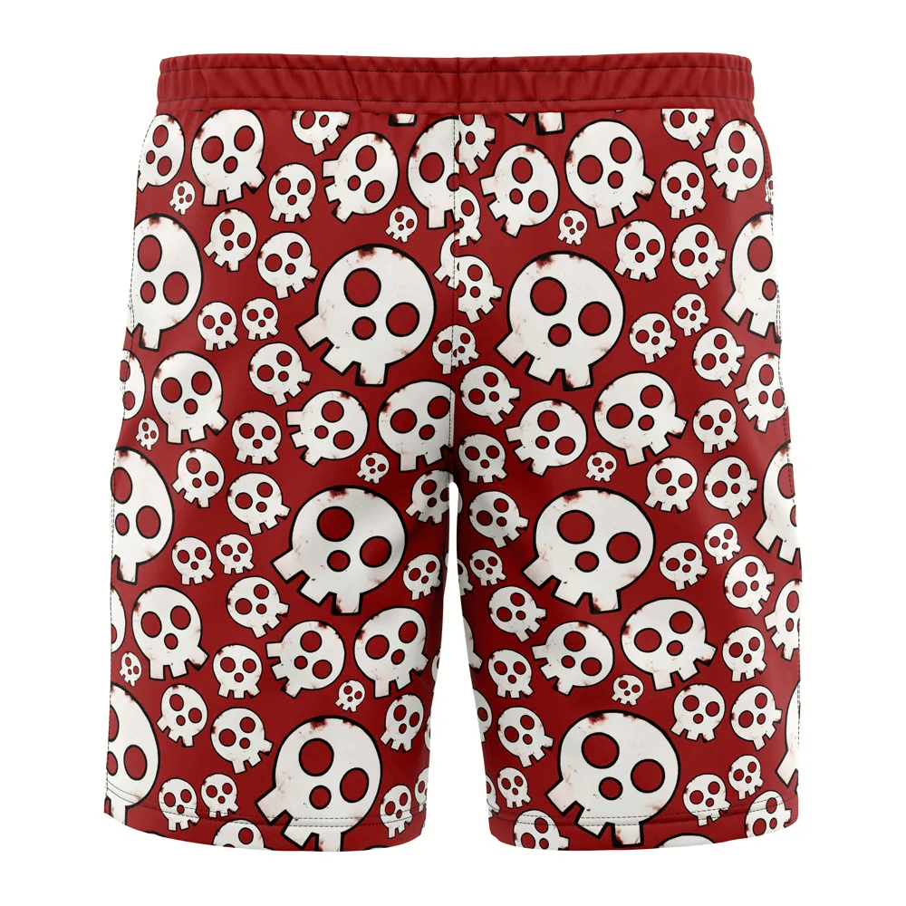 Fire Force Skull Swim Trunks