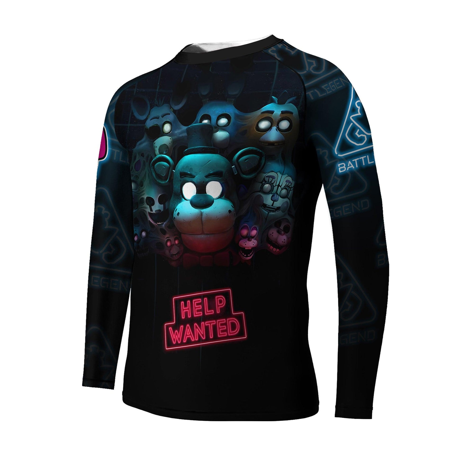 Five Nights at Freddy's Kids Rash Guard