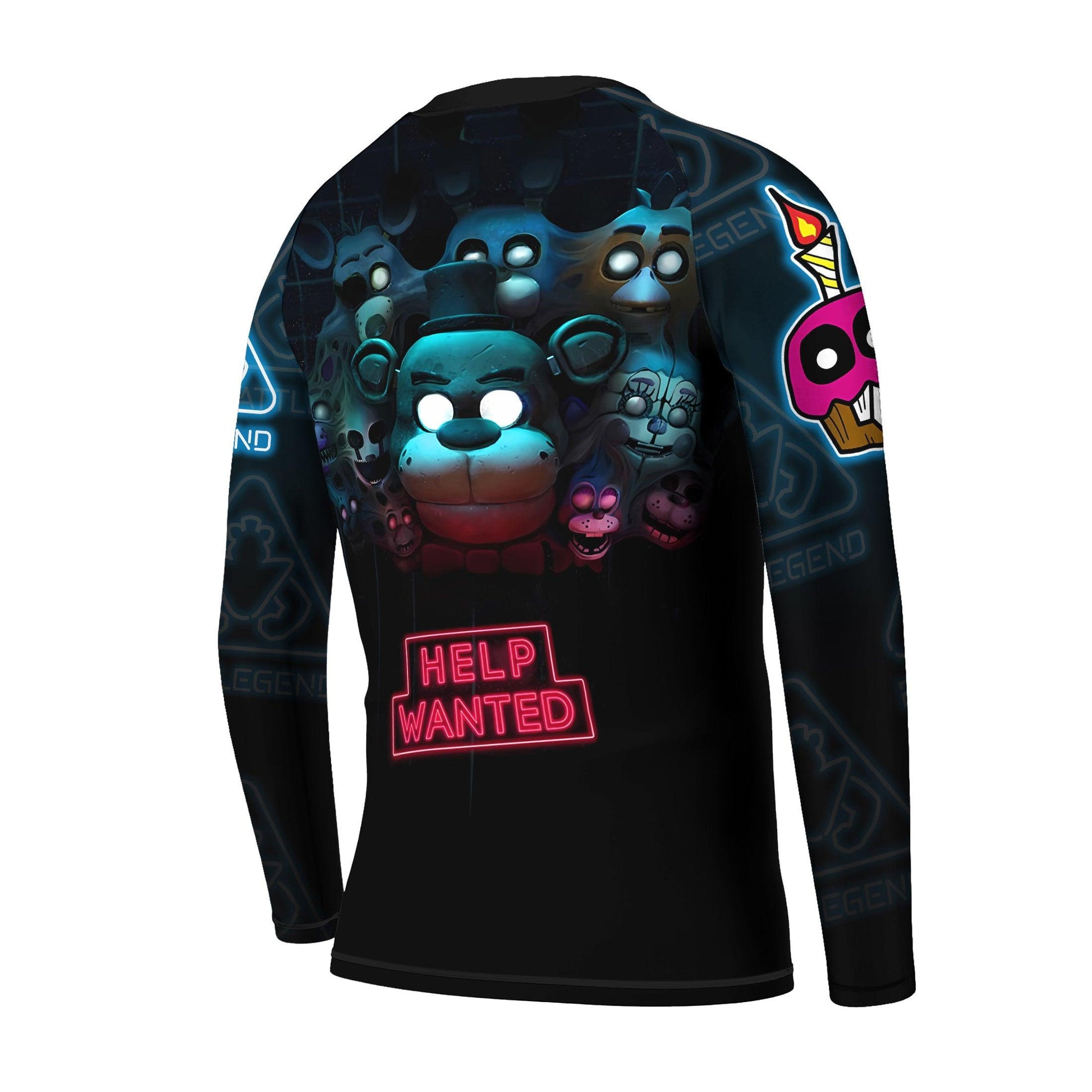 Five Nights at Freddy's Kids Rash Guard