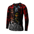 Five Nights at Freddy's Terror Crew Kids Rash Guard
