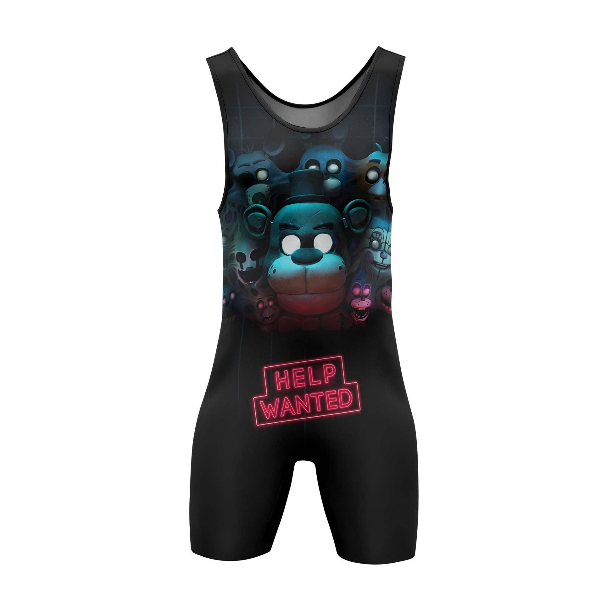 Five Nights at Freddy's Wrestling Singlet