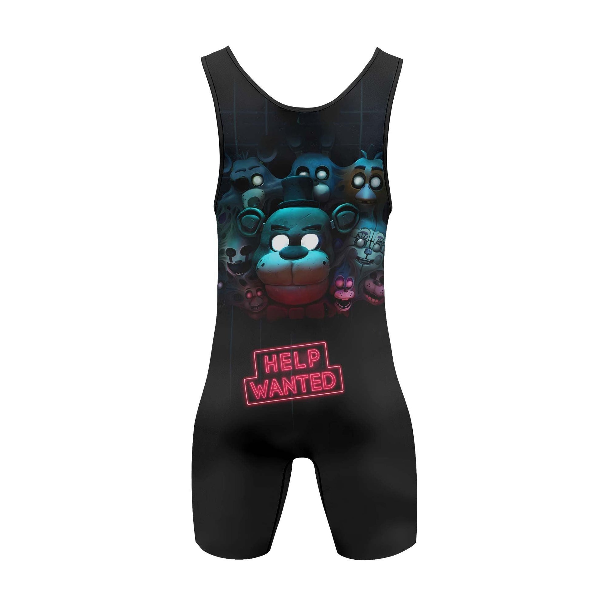 Five Nights at Freddy's Wrestling Singlet