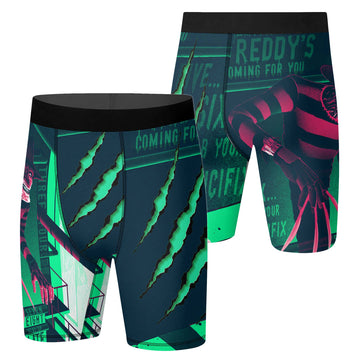 Freddy Krueger Coming Compression Shorts