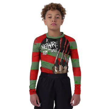 Freddy Krueger Kids Rash Guard