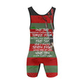 Freddy Krueger Wrestling Singlet