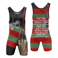 Freddy Krueger Wrestling Singlet