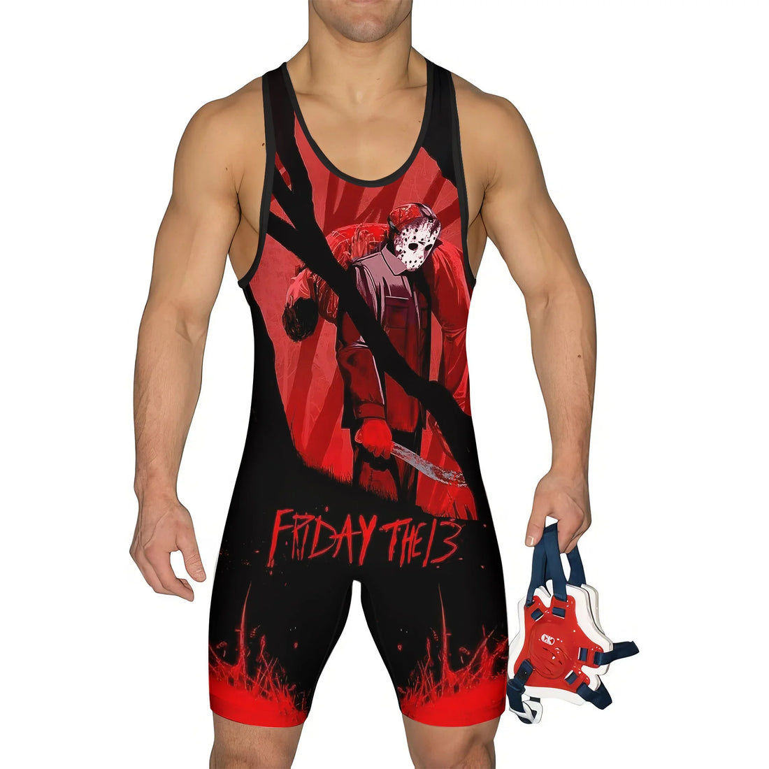 Friday the 13th Wrestling Singlet