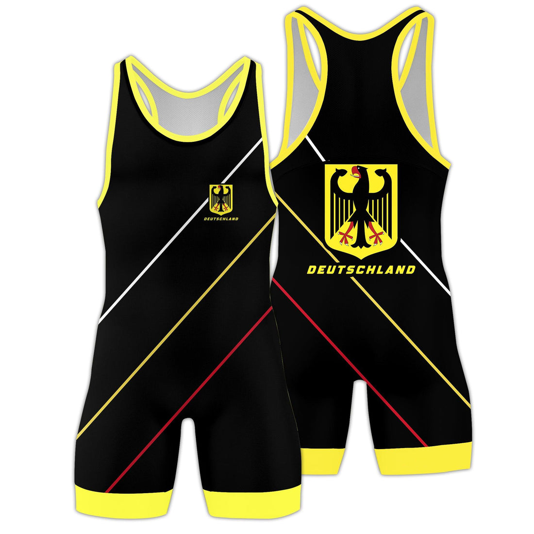 Germany Wrestling Singlet