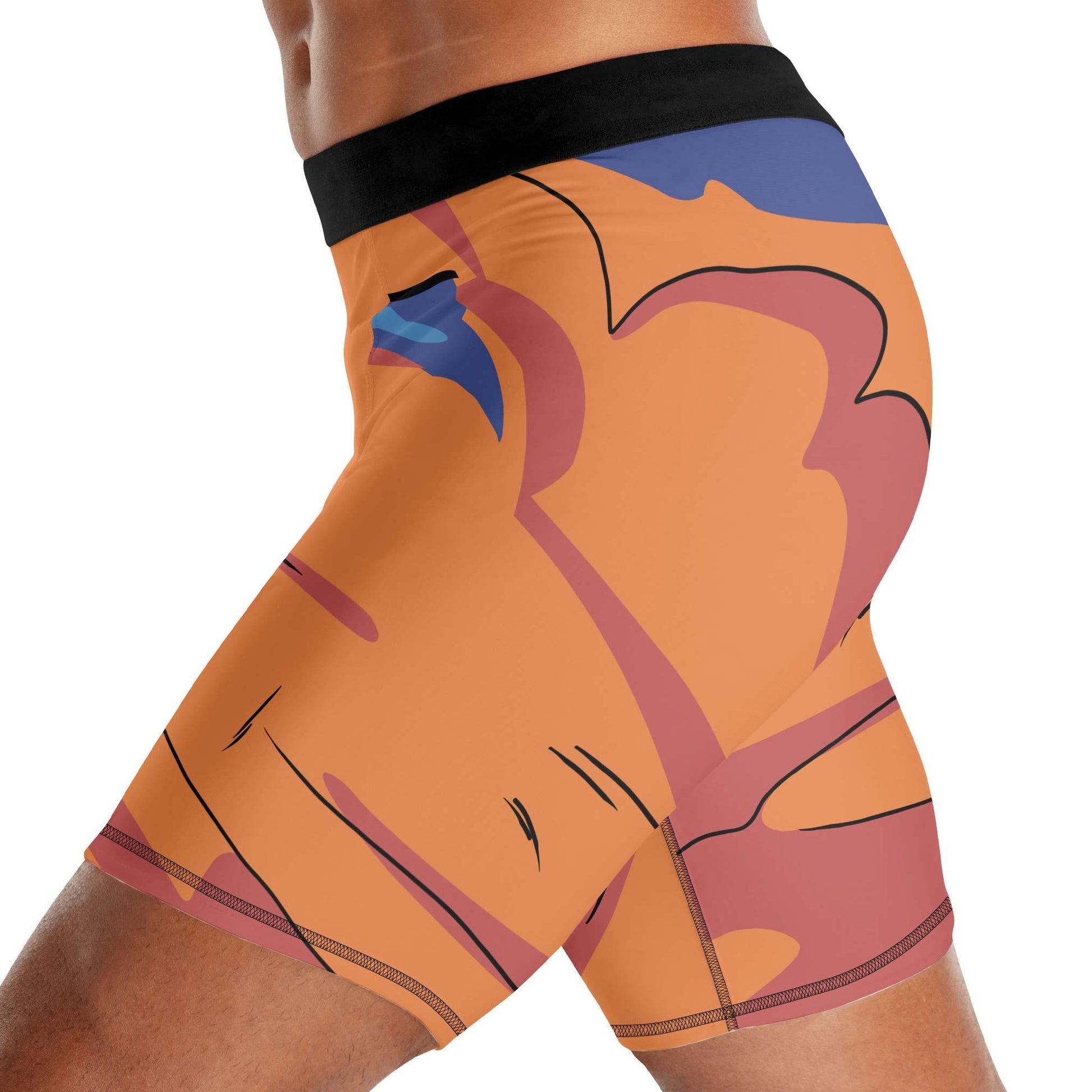 Goku Torn Gi Dragon Ball Compression Shorts