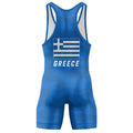 Greece Wrestling Singlet
