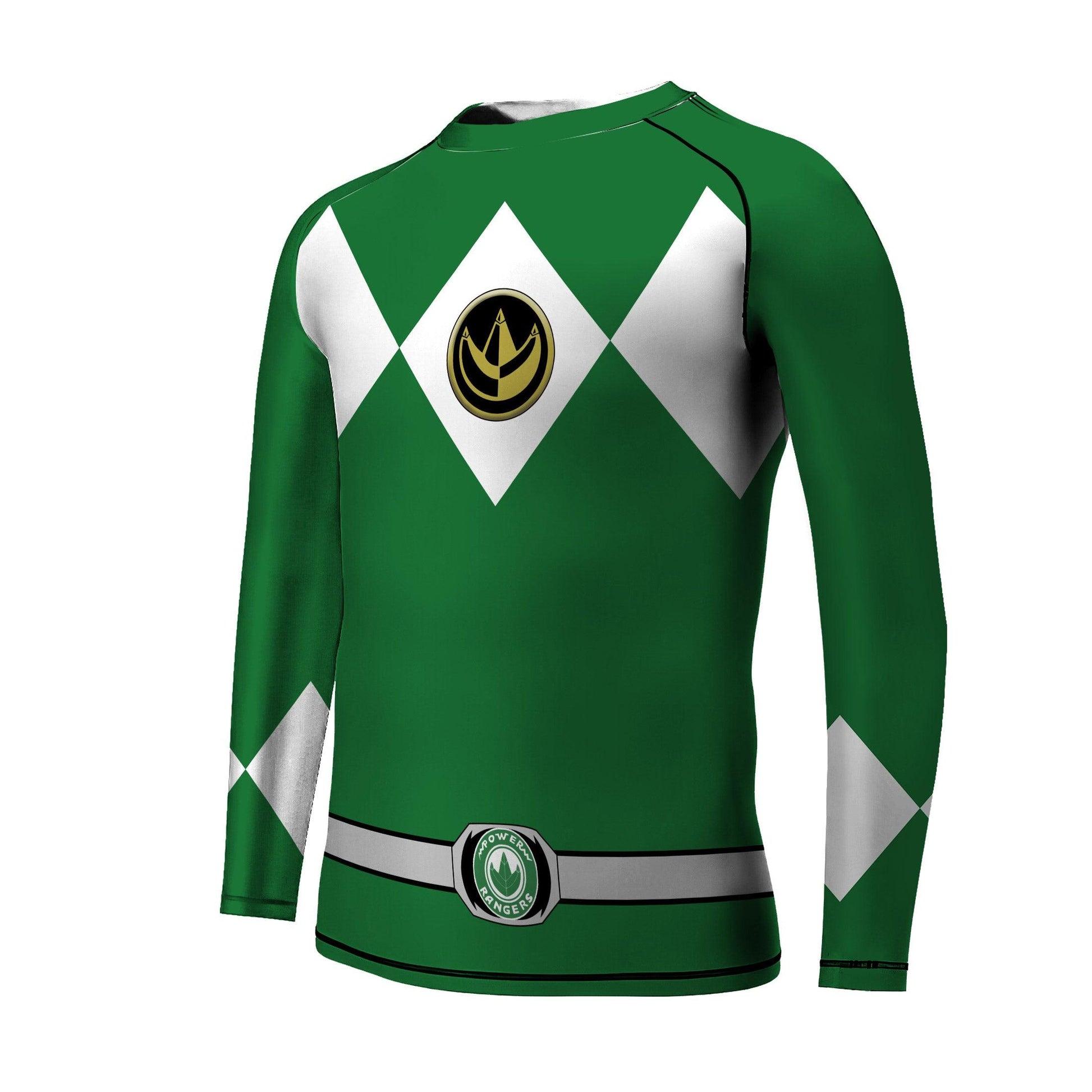 Green Ranger Power Rangers Kids Rash Guard