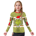 Grinch Xmas Kids Rash Guard