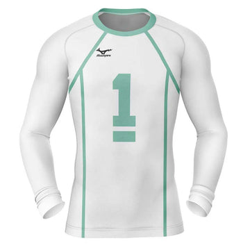 Haikyuu Date Tech Number 1 Long Sleeve Rash Guard