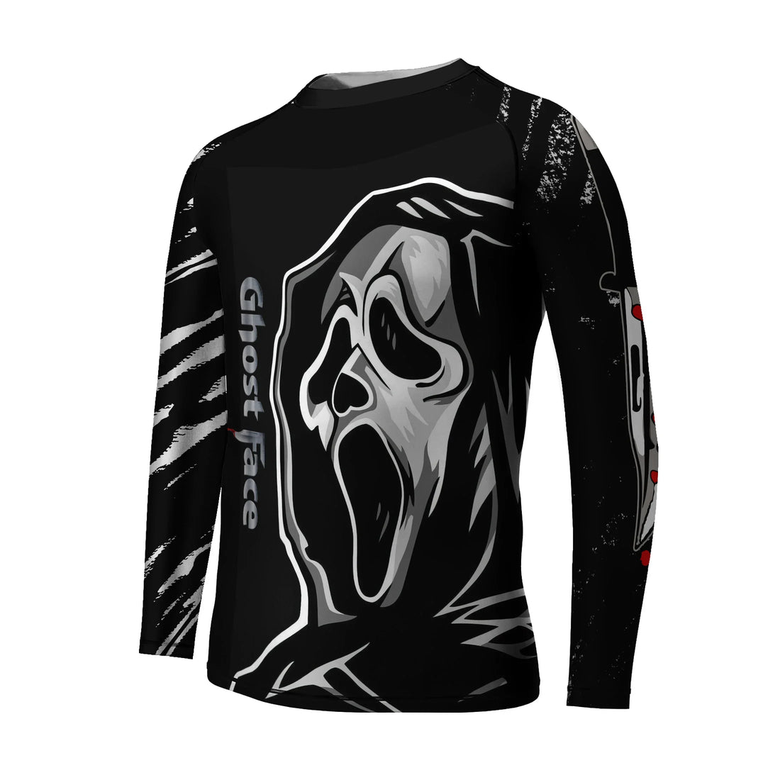 Halloween Ghostface Kids Rash Guard
